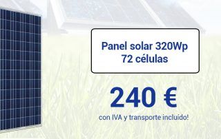 paneles solares SCL 320Wp