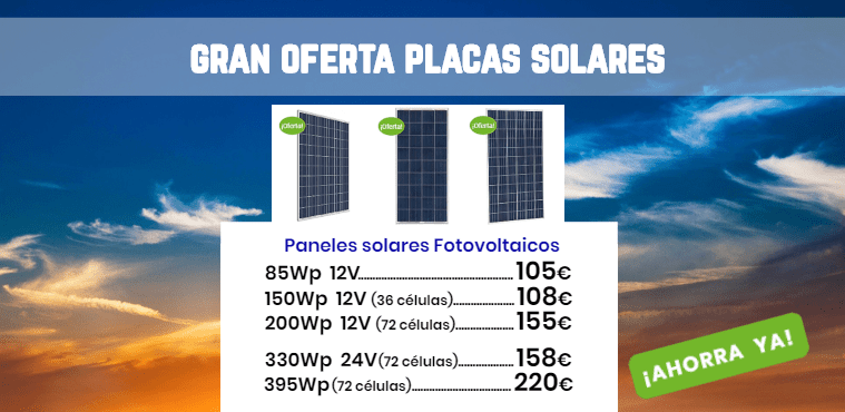 gran oferta placas solares tienda online tecnosol